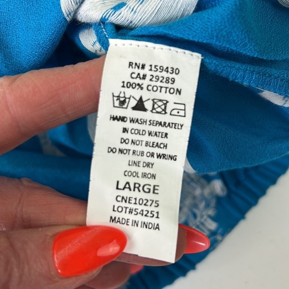 NWT Elan Women's Milkmaid Off the Shoulder Peasant Bohemian Cropped Blouse Top - Picture 5 of 7